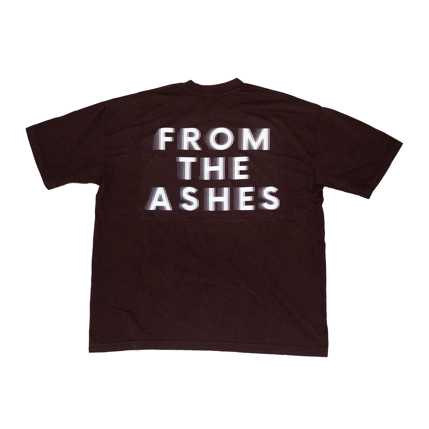 BLUR TEE - BROWN