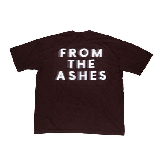 BLUR TEE - BROWN