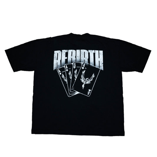 BORN TO WIN TEE - BLACK
