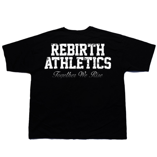 REBIRTH STATEMENT TEE - BLACK