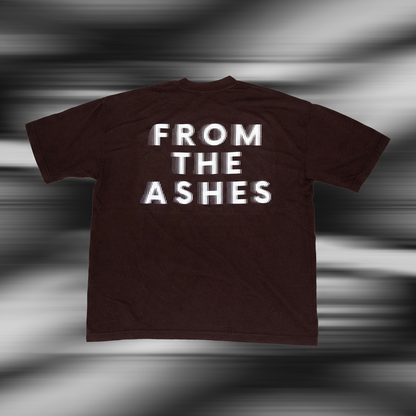 BLUR TEE - BROWN