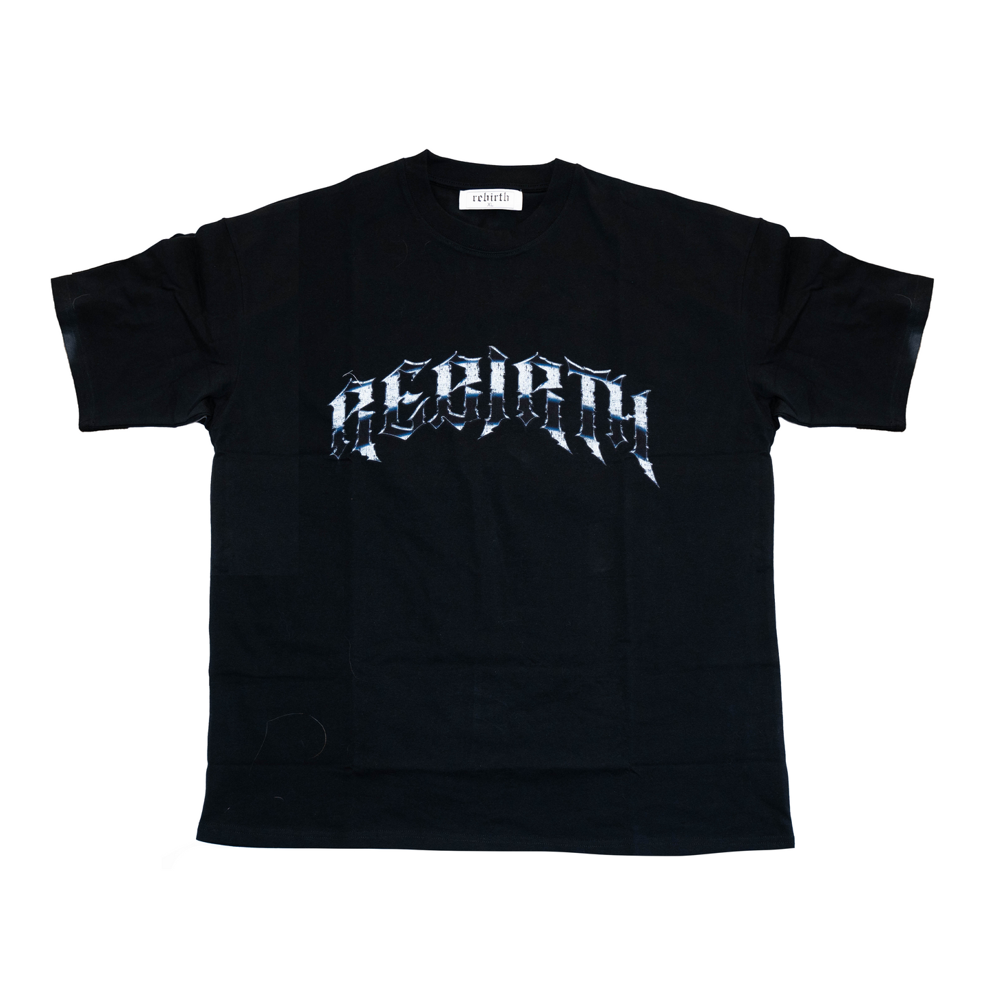 REBIRTH SKULL TEE - BLACK