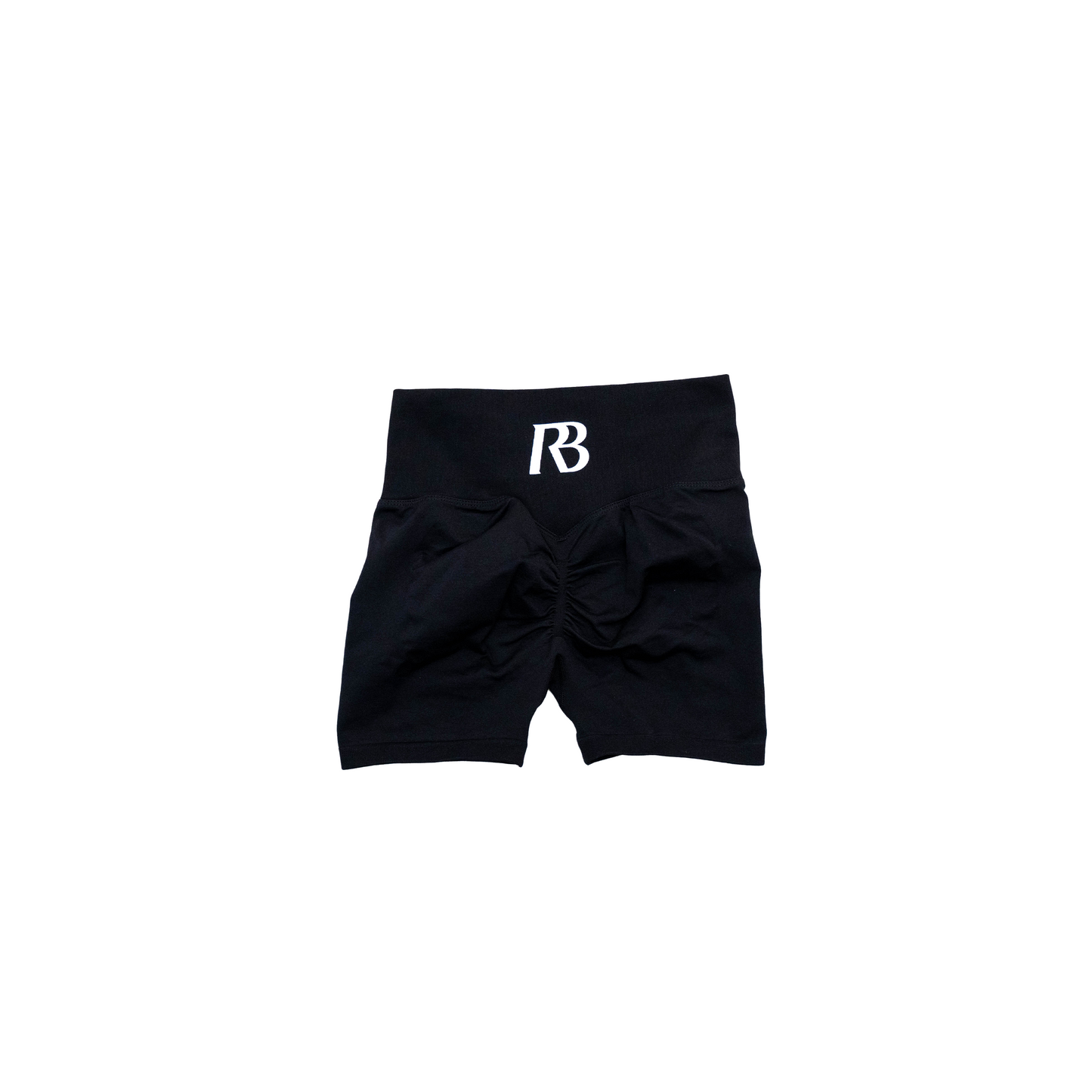 REBITH SCULPT SHORTS - BLACK
