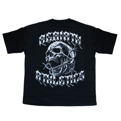 REBIRTH SKULL TEE - BLACK