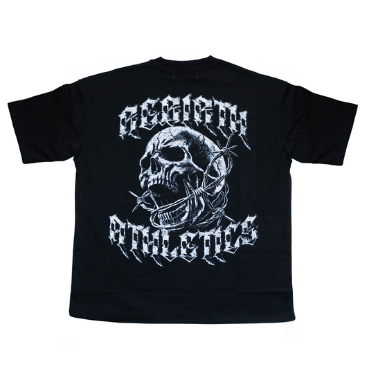 REBIRTH SKULL TEE - BLACK