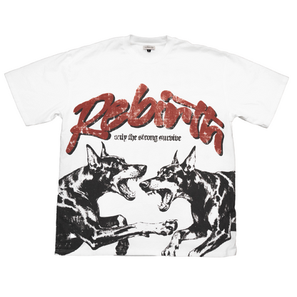 DOBERMANN TEE - WHITE