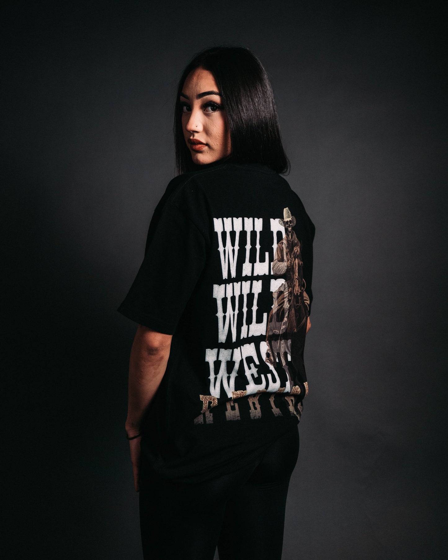 ETERNAL WILD WEST TEE - BLACK