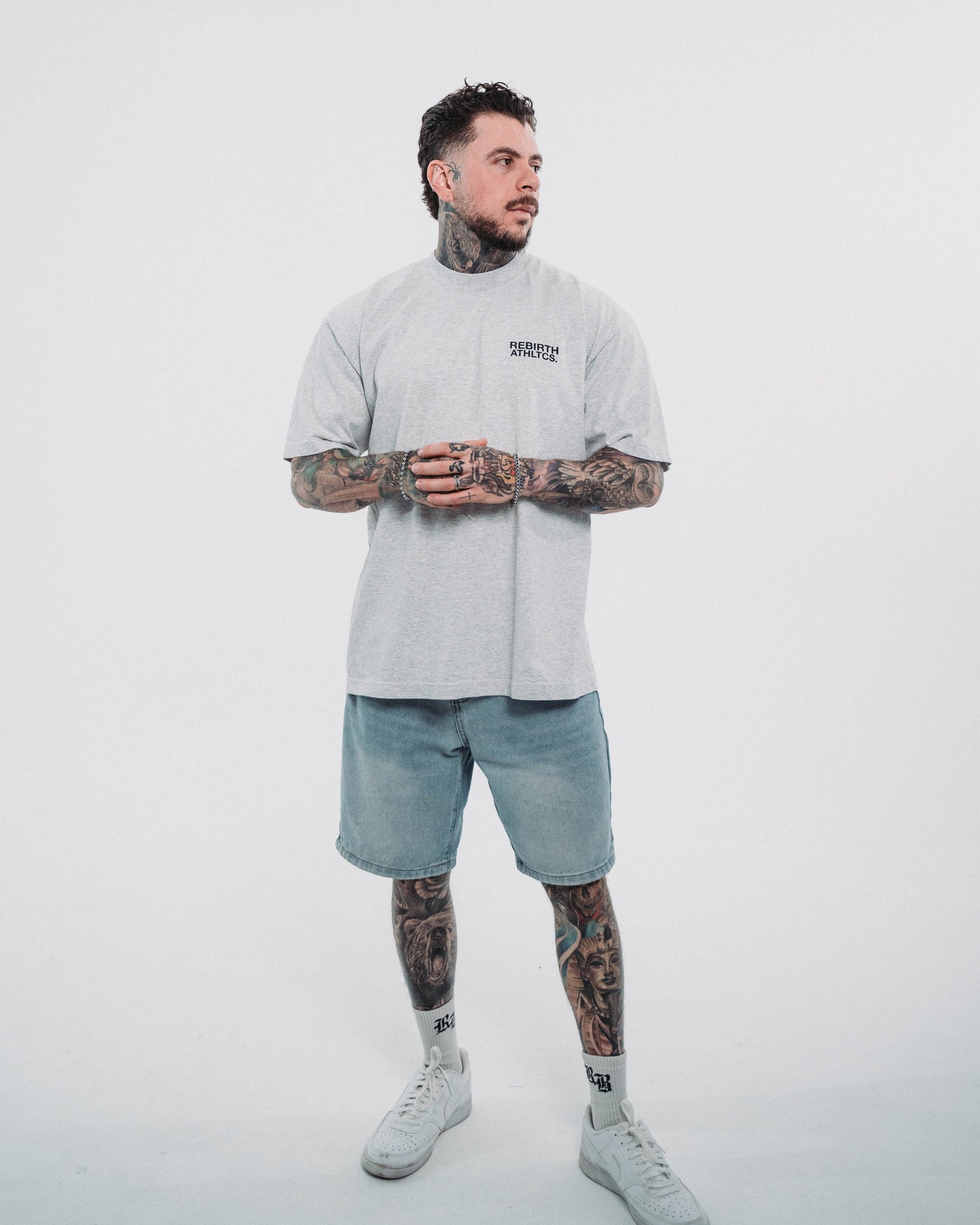 UNIFORM TEE - HEATHER GRAY