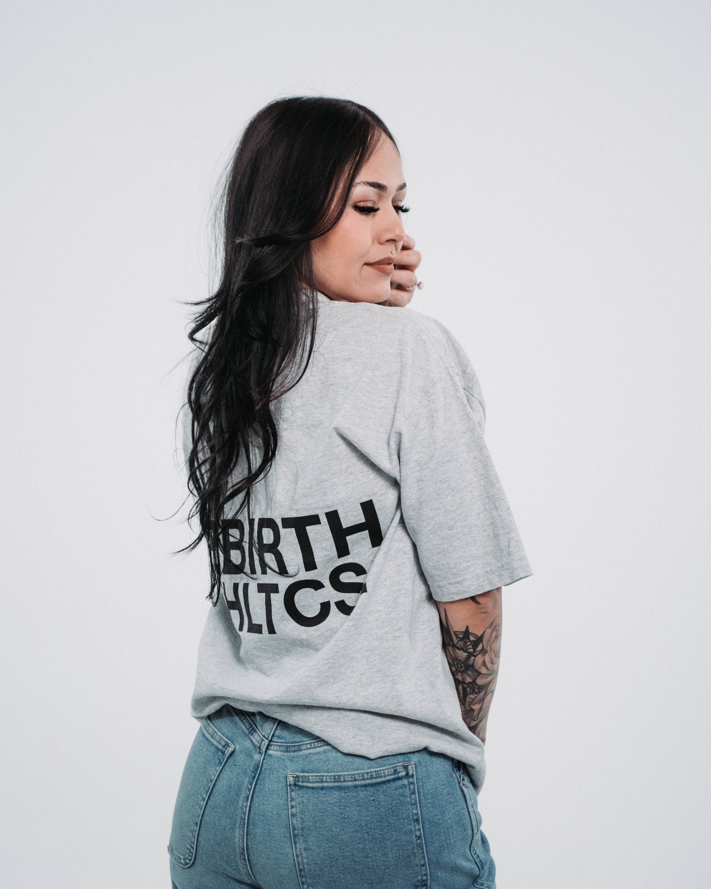 UNIFORM TEE - HEATHER GRAY