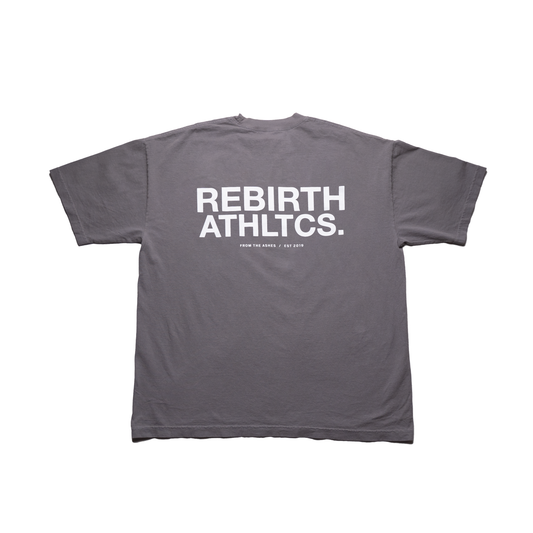 ICONIC CLASSIC TEE - STEEL GRAY