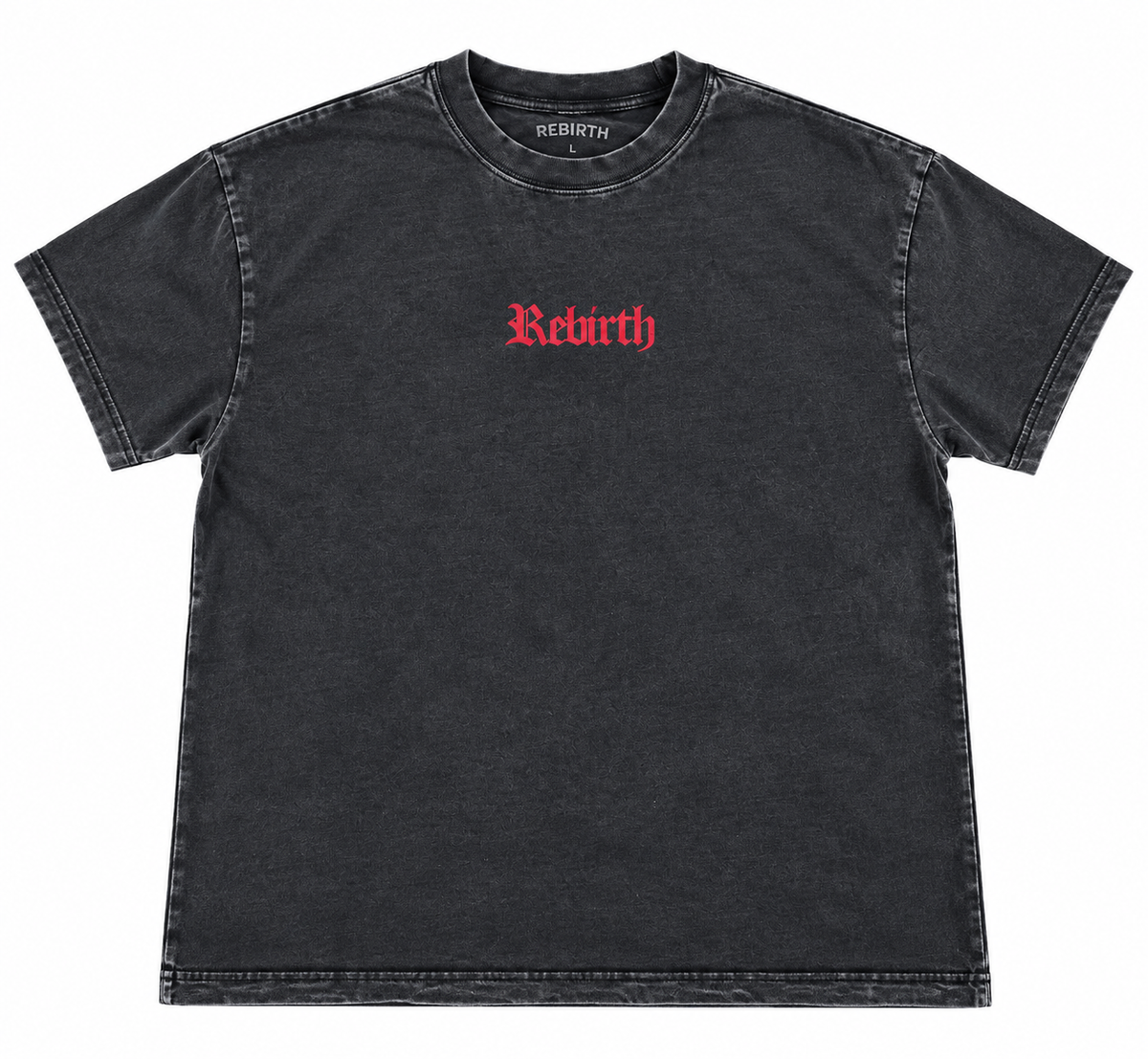 Walk By Faith Tee — Vintage Black