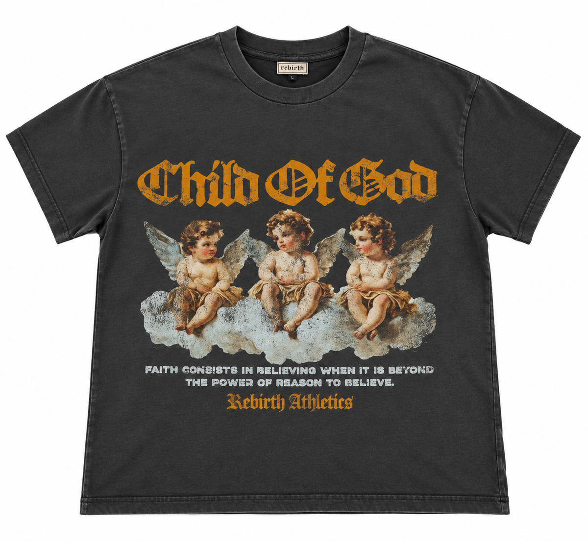 Child of God Tee — Charcoal