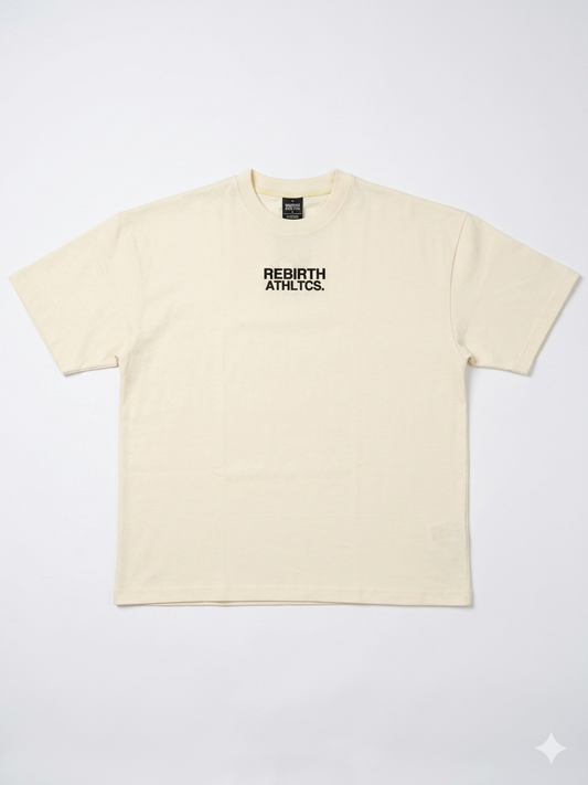 REBIRTH TEE - CREAM