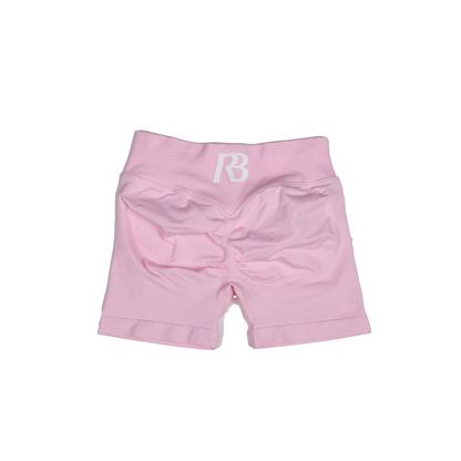CLASSIC SCRUNCH SHORTS- PINK