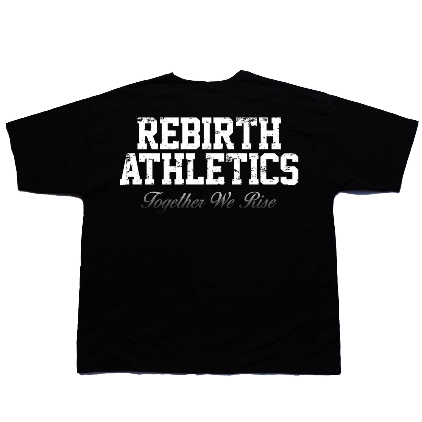 REBIRTH STATEMENT TEE - BLACK