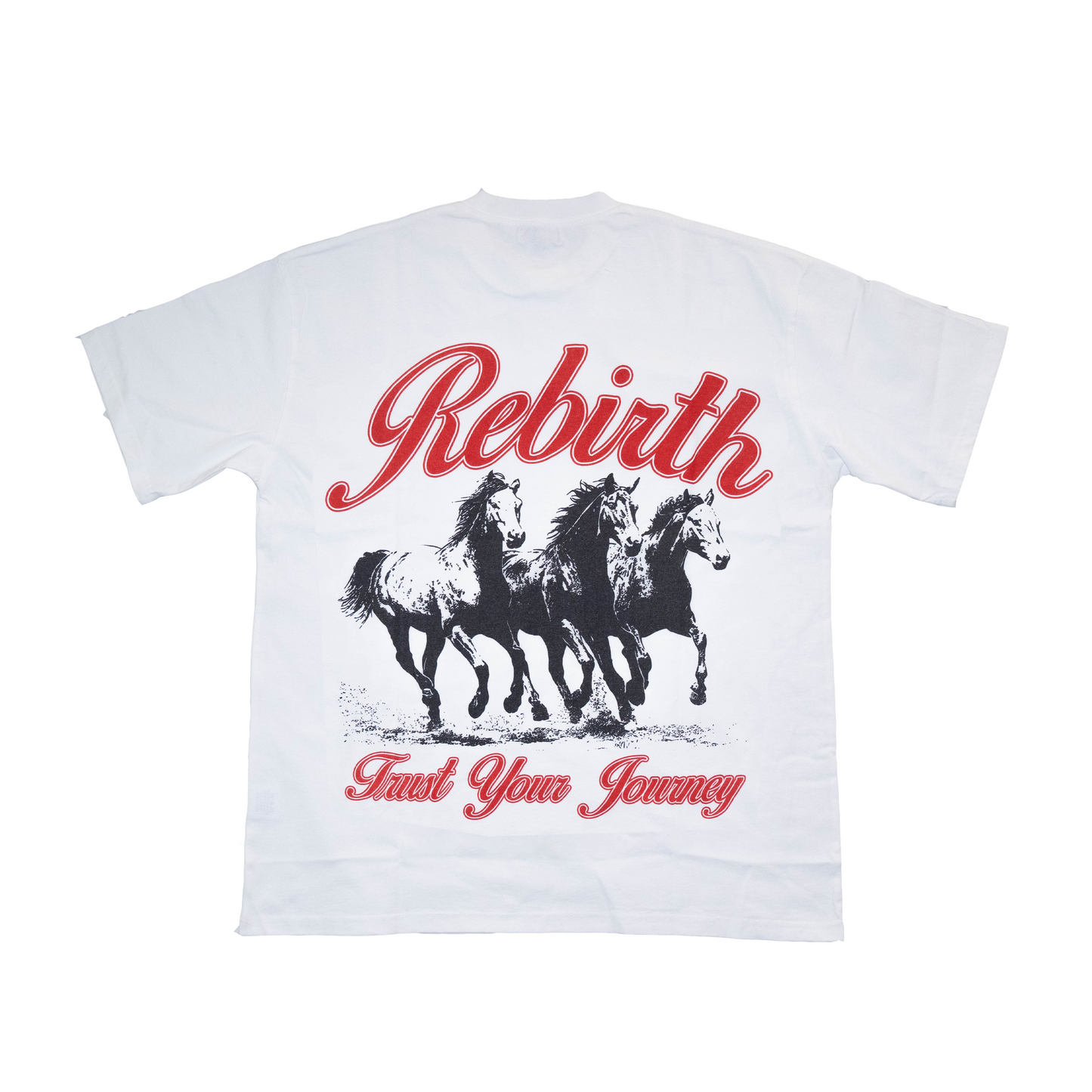 REBIRTH STAMPEDE TEE - WHITE