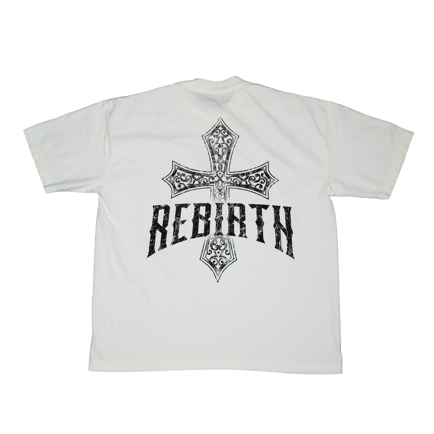 FORGED IN FAITH TEE - OFF WHITE