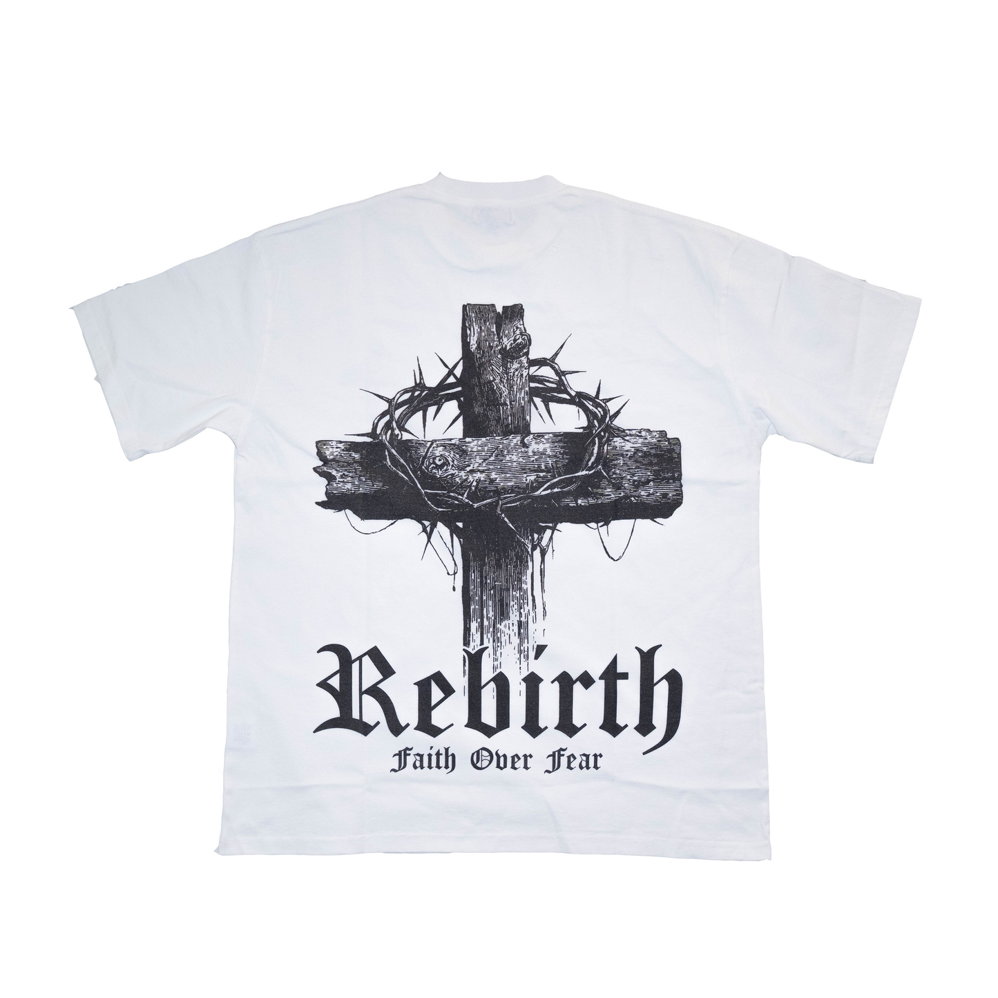 REDEMPTION CROSS TEE - WHITE