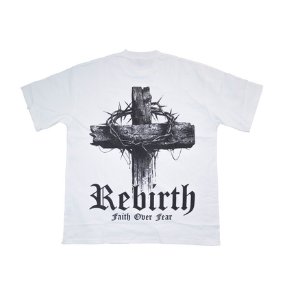 REDEMPTION CROSS TEE - WHITE