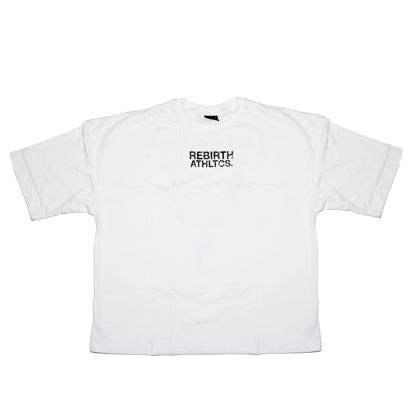 PHOENIX DROP SHOULDER OVERSIZED TEE - WHITE