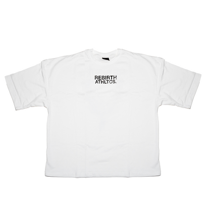 PHOENIX DROP SHOULDER OVERSIZED TEE - WHITE
