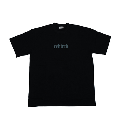REBIRTH WOLVES TEE - BLACK