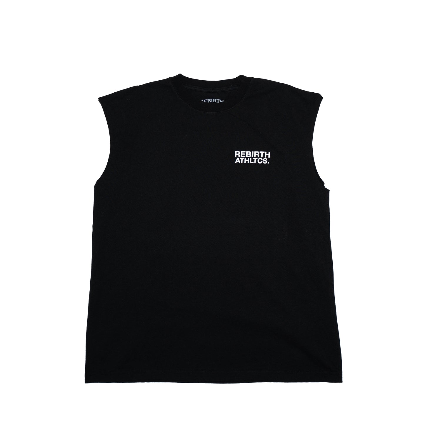 WORLDWIDE CUT OFF TEE - BLACK