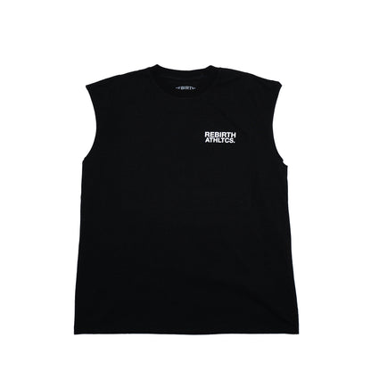 WORLDWIDE CUT OFF TEE - BLACK