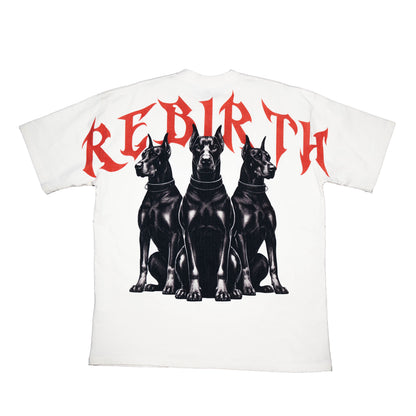 3 DOBERMAN TEE - WHITE