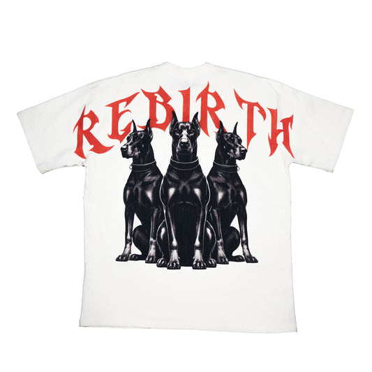 3 DOBERMAN TEE - WHITE